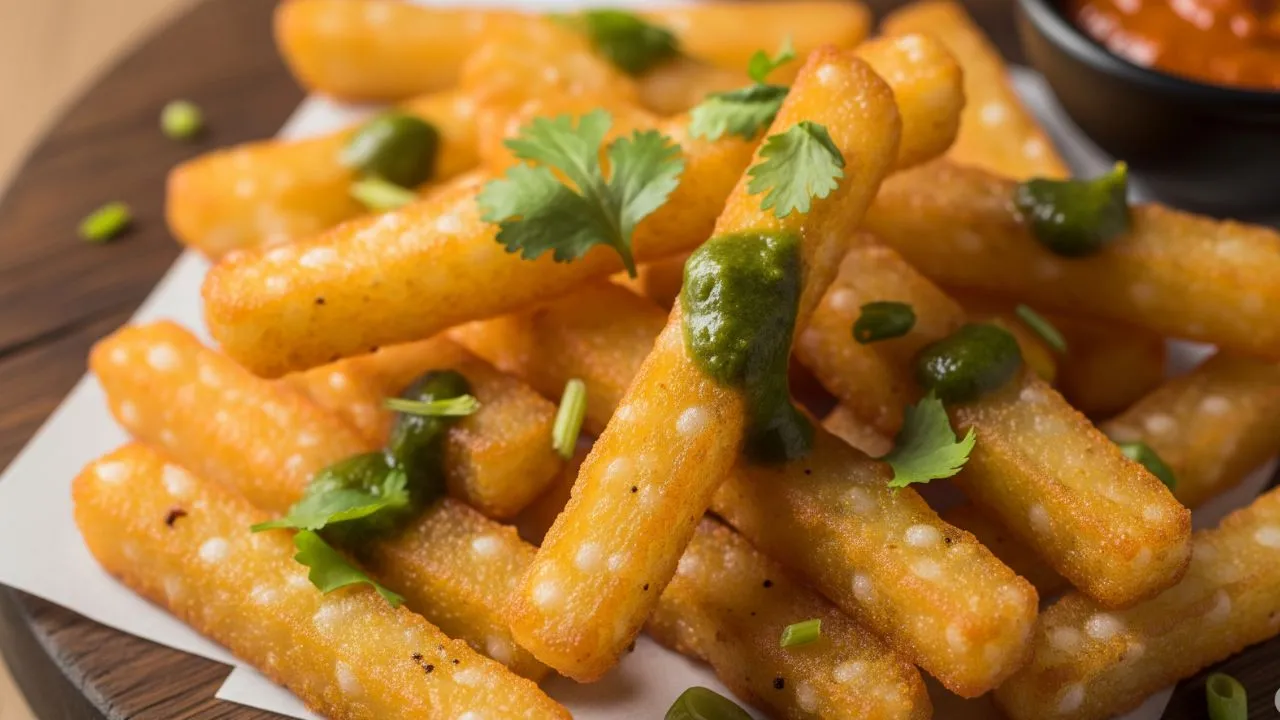 Crispy Sabudana Fries Recipe Hgkjg