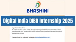 DIBD Internship 2025 :