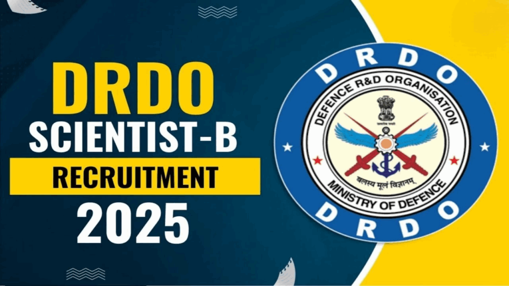 DRDO-RAC Scientist B Recruitment 2025