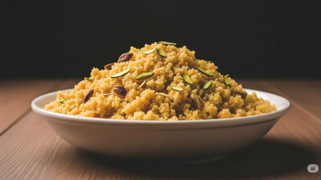 Gram Flour Sheera : सर्दी-खांसी से राहत दिलाएगा बेसन का शीरा, ठंड में शरीर को गर्म रखने के लिए है बेस्ट नुस्खा!