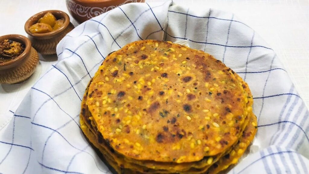 Green Moong Dal Paratha Recipe fd