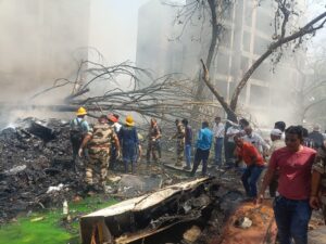 Air India Flight AI-171 Crashes in Ahmedabad, See Here tragic accident Photo’s