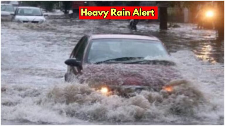 UP Monsoon Alert – Heavy rain alert in 50 districts, dark clouds