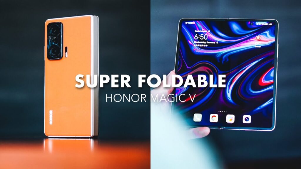 Honor Magic V5 might bring 6100mAh batatery and 200MP camera in foldable design