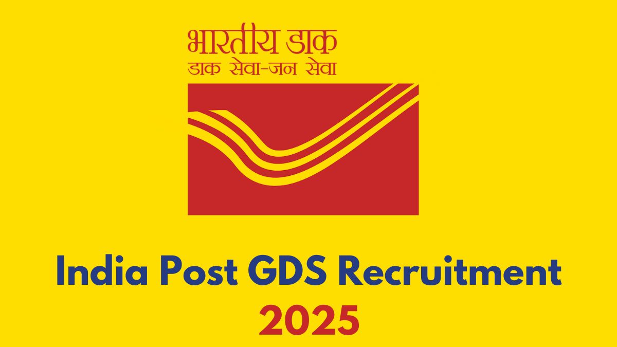 India Post GDS Recruitment 2025...