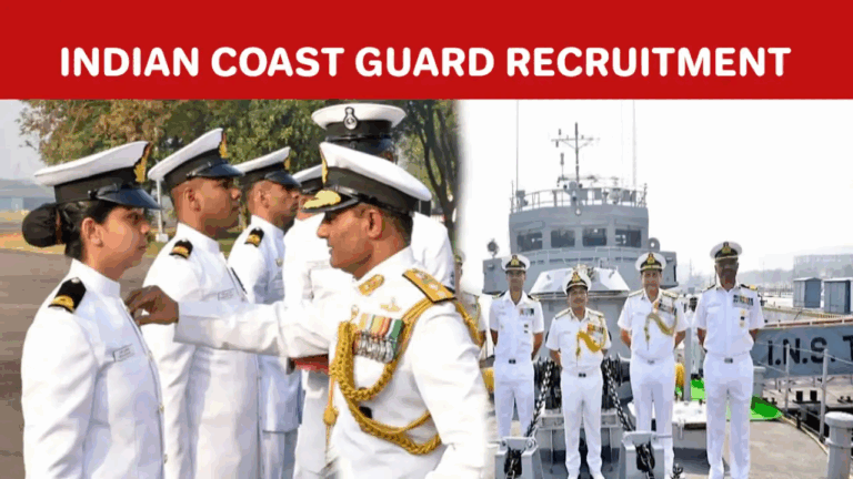 Indian Coast Guard Recruitment 2025