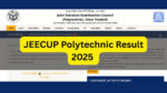 JEECUP 2025 Result Soon
