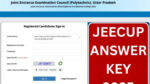 JEECUP Provisional Answer Key 2025 Released