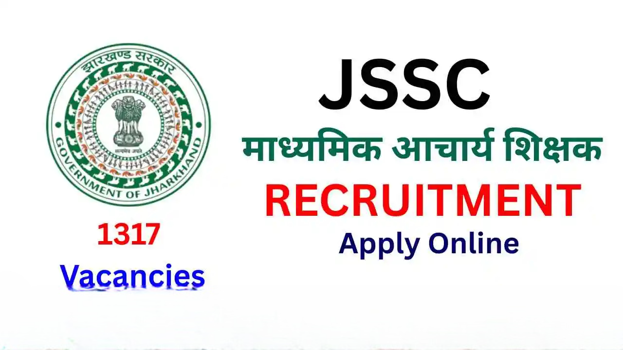 JSSC Acharya Teacher Recruitment 2025...