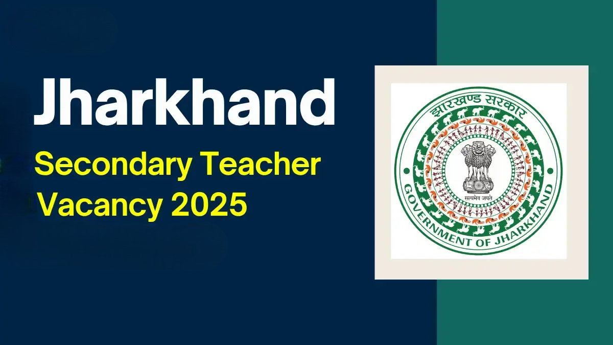 Jharkhand JSSC Teacher Vacancy 2025...