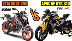 KTM Duke 390 vs TVS Apache RTR 310 : Which 2025 Streetfighter Offers the Best Performance, Style, and Value?
