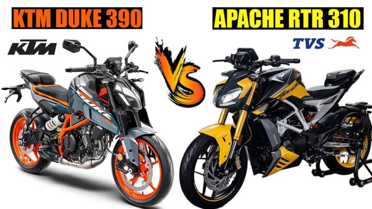 KTM Duke 390 vs TVS Apache RTR 310 : Which 2025 Streetfighter Offers the Best Performance, Style, and Value?