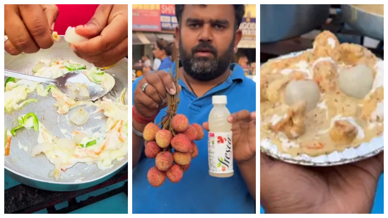 Litchi Gravy Momos