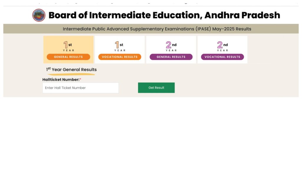 Manabadi Inter Results 2025