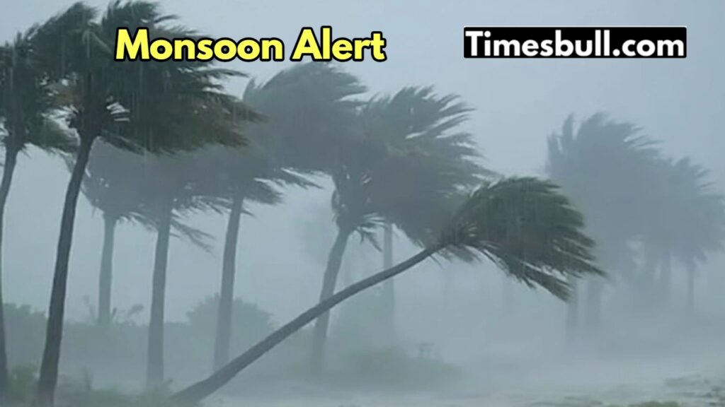 Monsoon Alert – IMD has issued an alert of heavy rain with thunder in these states for 5 days