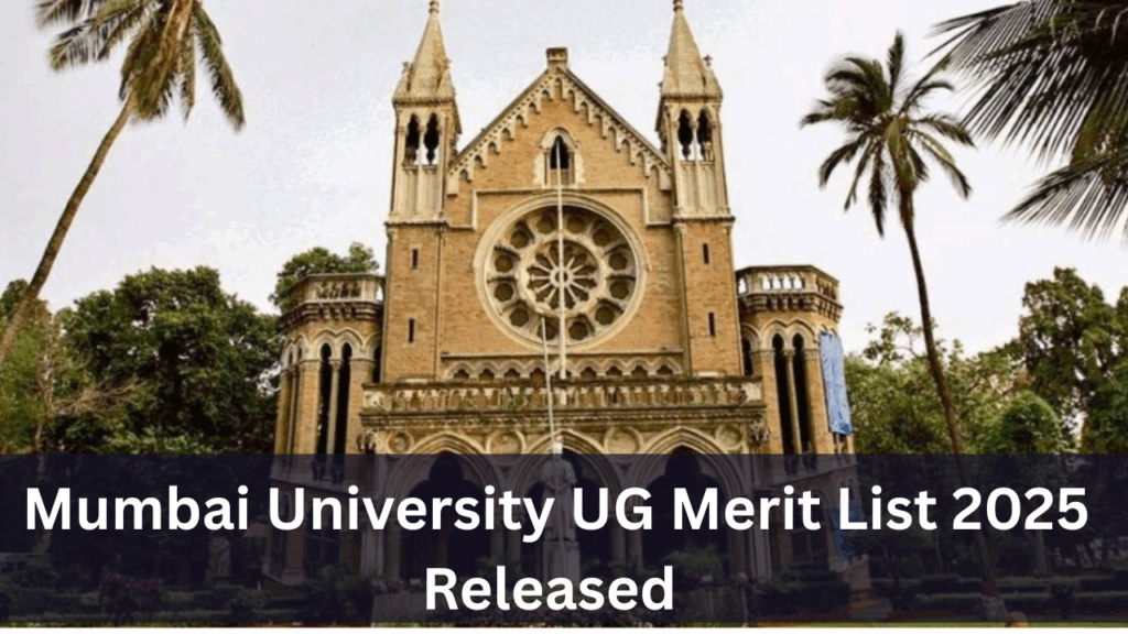 Mumbai University UG Admission 2025
