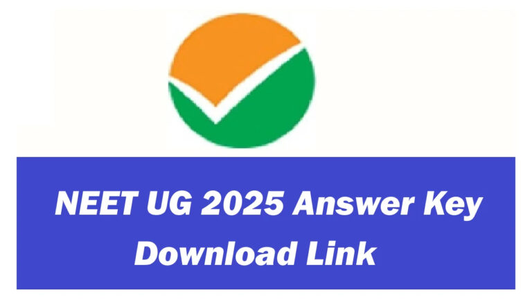 NEET UG 2025 Final Answer Key Released