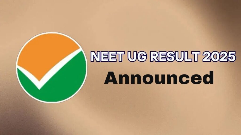NEET Result 2025 Link Active : Check Here How to Download Scorecard – Direct Link Here