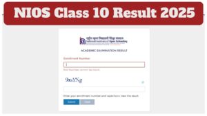 NIOS Class 10 Result 2025 Out Soon! How to Check Scorecard Via Roll Number?