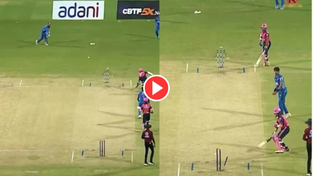 Maharashtra Premier League 2025 Witnesses Bizarre Run-Out: Watch the Viral Video
