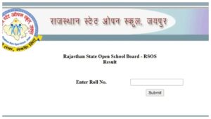 RSOS 10th, 12th Result 2025 – How to Check Rajasthan State Open School Score Via Roll Number