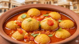 Rajasthani Gatte Ki Sabzi : बेसन के मुलायम गट्टे और दही की मलाईदार ग्रेवी का अनूठा स्वाद