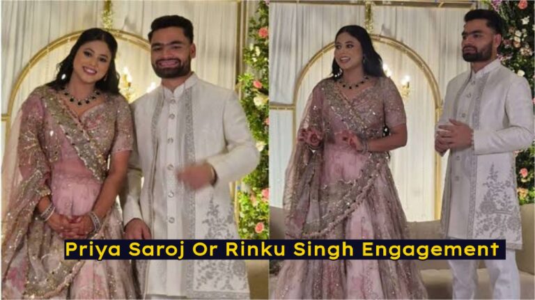 Cricketer Rinku Singh Now Engaged To 26-Year-Old Priya Saroj; Know Who She Is?