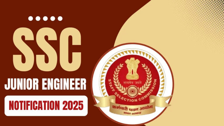 SSC JE Recruitment 2025