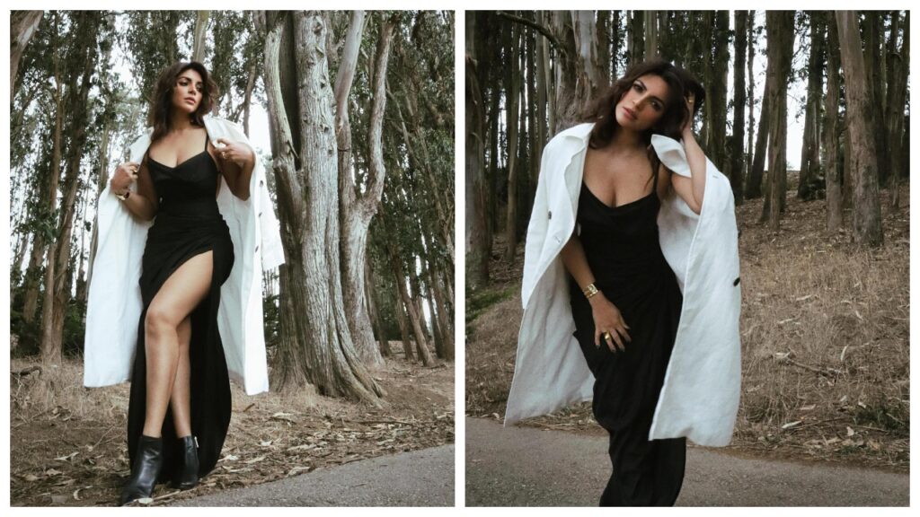 Shama Sikander Flaunts Killer Poses in Black Outfit, See Her Photos