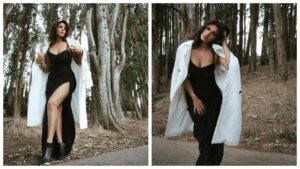 Shama Sikander Flaunts Killer Poses in Black Outfit, See Her Photos