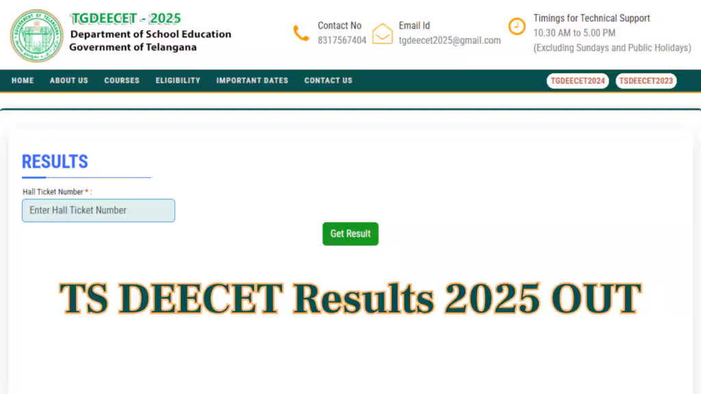  TS EDCET 2025 Result Out