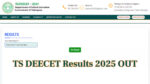  TS EDCET 2025 Result Out
