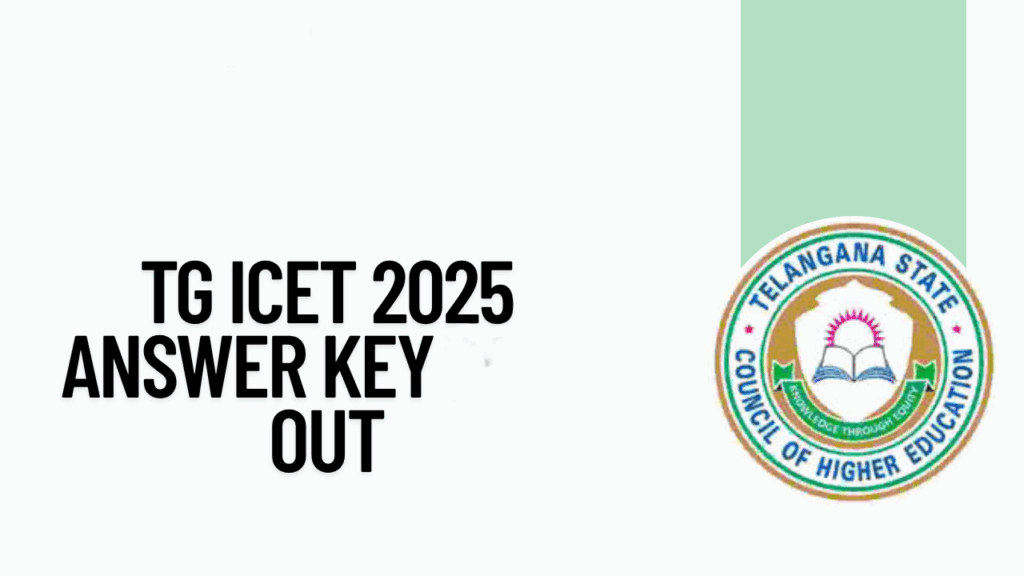 TS ICET 2025 Answer Key Released 