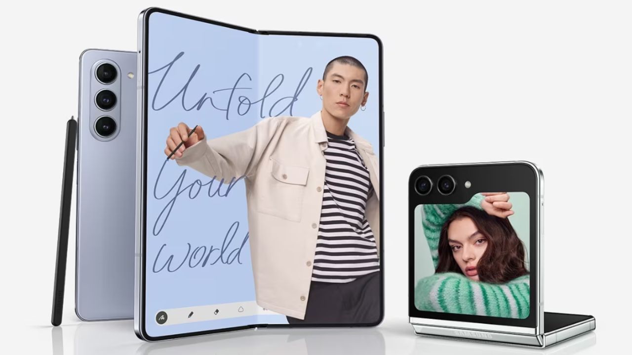 5 Huge Display Foldables Phones...