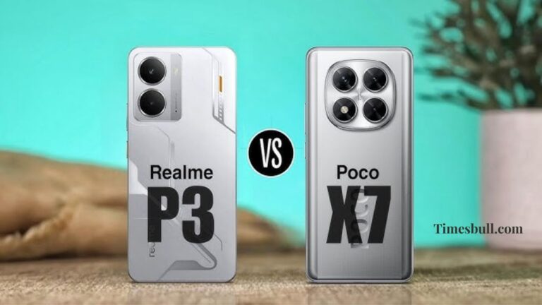 Realme P3 5G vs Poco X7 5G: Display, Camera Comparison