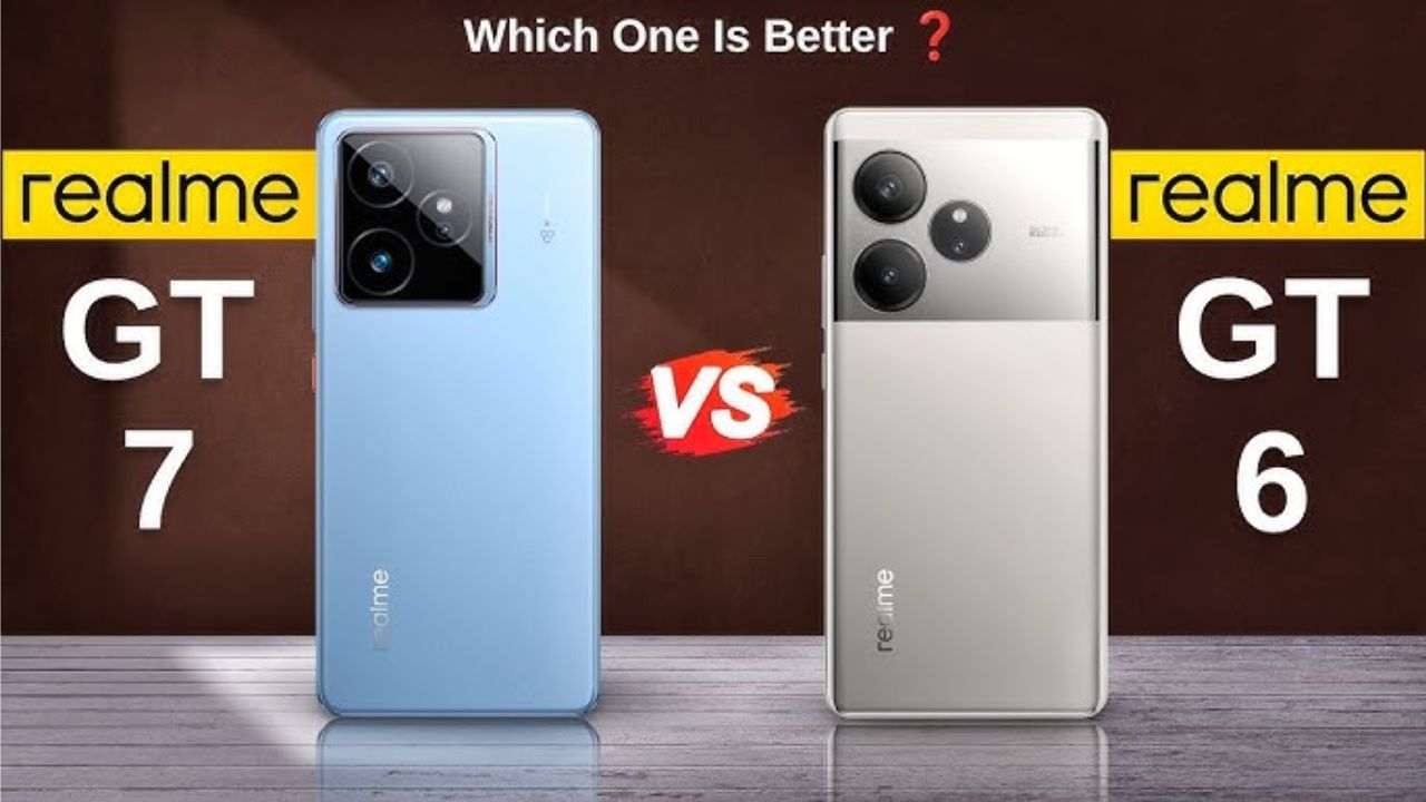 Realme GT 7 vs Realme...