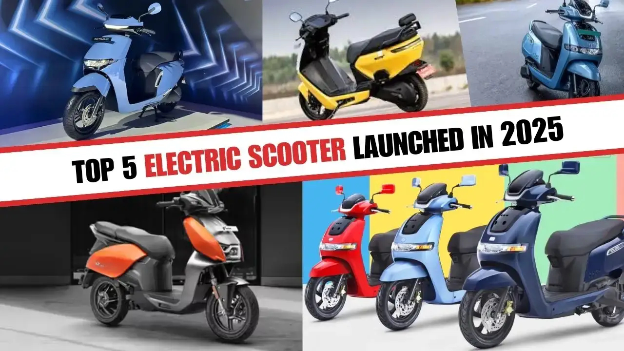 Top 5 Electric Scooters Launching in 2025