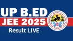 UP B.Ed JEE Result 2025