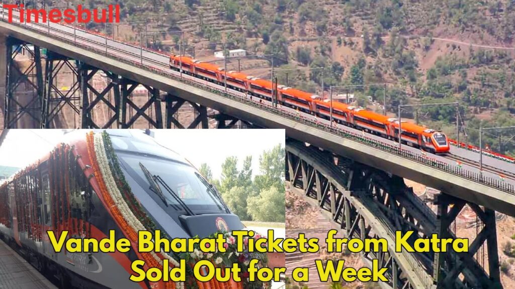 Chenab Bridge Vande Bharat: Katra-Srinagar Vande Bharat Express is a superhit, No tickets for a week