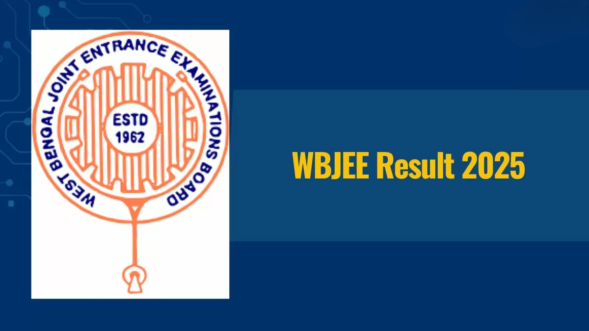 WBJEE 2025 Results – Score...