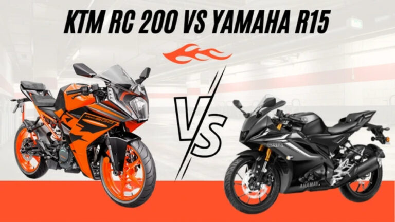 Yamaha R15 V4 vs KTM RC 200 – Which Sport Bike Under Rs 2.5 Lakh is Better?