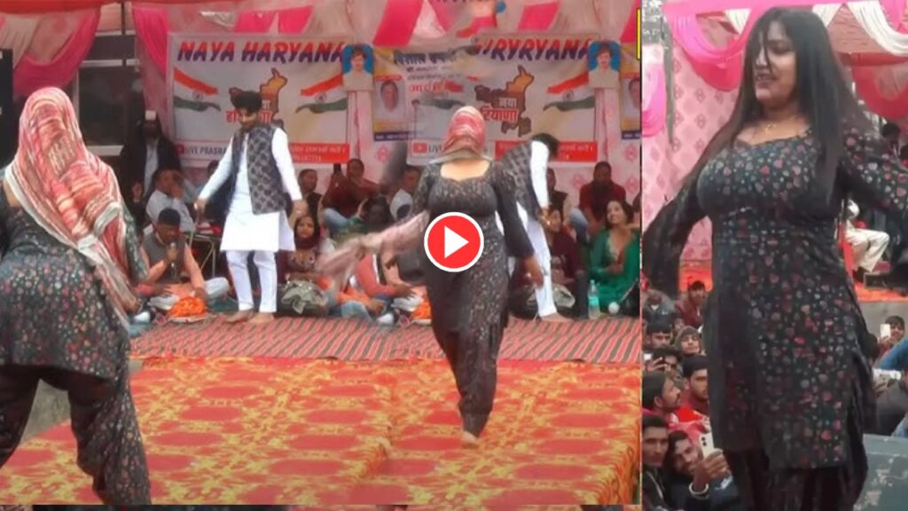 Haryanvi Dance Video: Haryanvi Girl’s Showstopping Dance on ‘Choli Ke Peeche’ beat sapna – Viral Video!