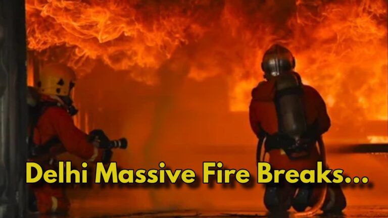 Big Breaking: Massive Fire Breaks Out at CCS Building on Janpath Road –13 Firefighting Vehicles Dispatched