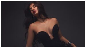 Disha Patani Flaunts Perfect Figure in Strapless Black Dress, See Her Latest Photos