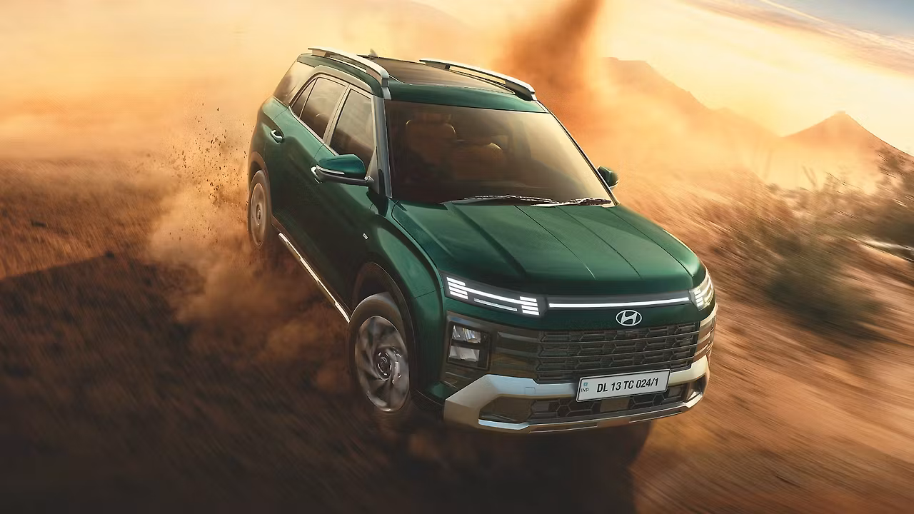 Hyundai Alcazar Facelift Right Front Three Quarter1