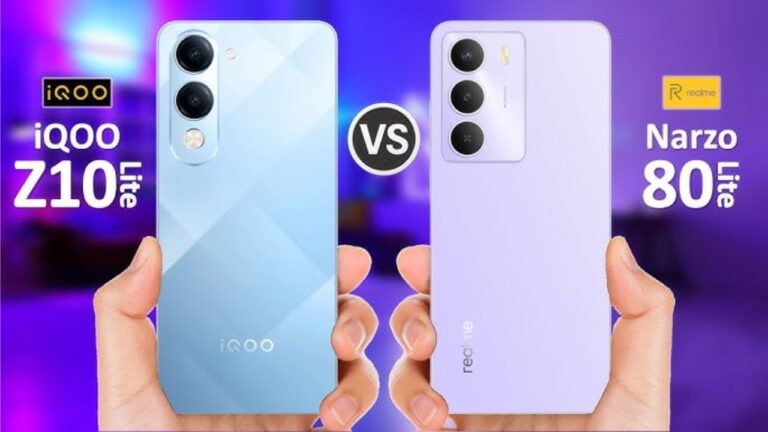 Realme Narzo 80 Lite or iQOO Z10 Lite? Know Which One to Buy Today