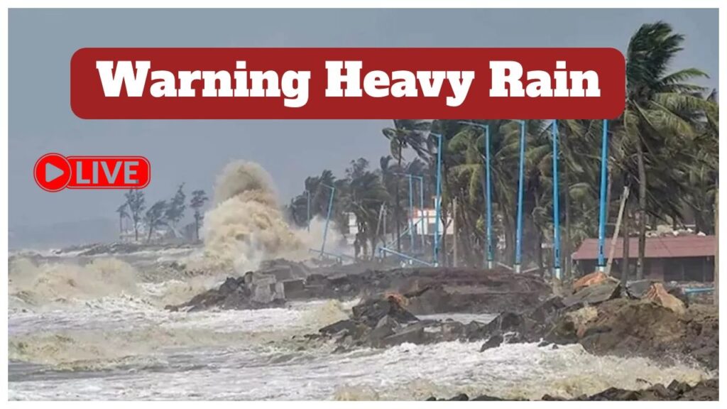 Monsoon Alert Live Update – Heavy to Very Heavy Rain & thunderstorms Alert in 8 States For next 12 hours