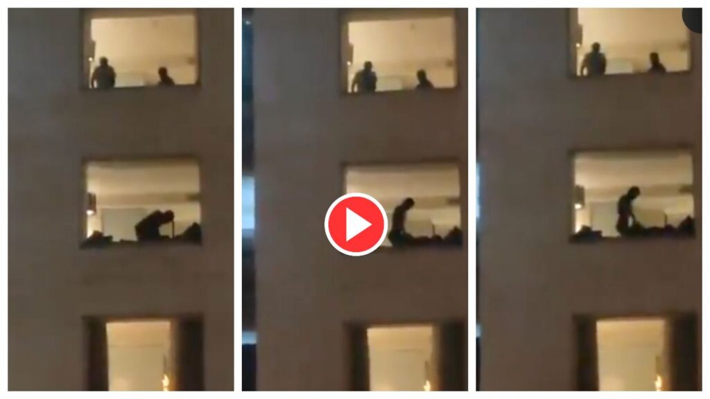 Jaipur Couple Intimate Moments Caught on Camera Due to Open Hotel Window, Watch Viral Video