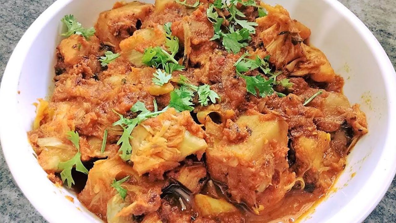 jackfruit vegetable : वेजिटेरियन मटन...