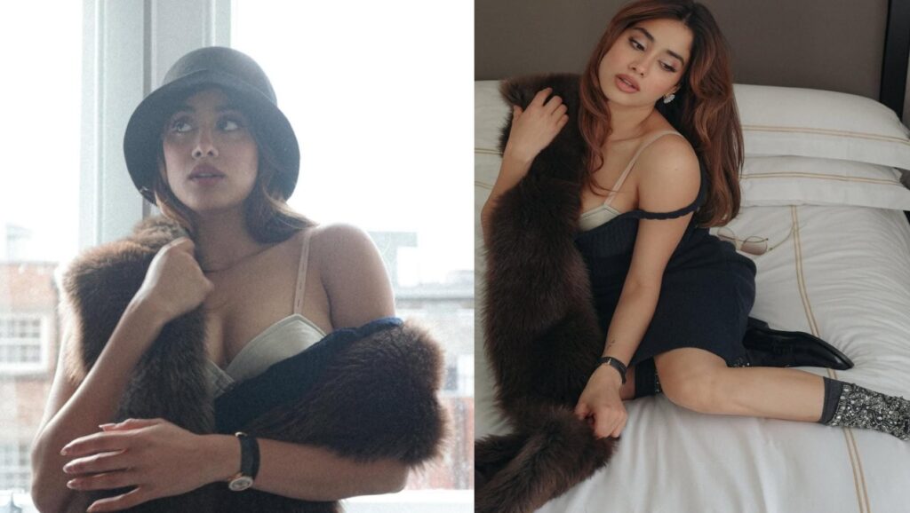 Must-See Janhvi Kapoor Bold New Look In Viral Click-Gorgeous Pose Set Internet On Fire